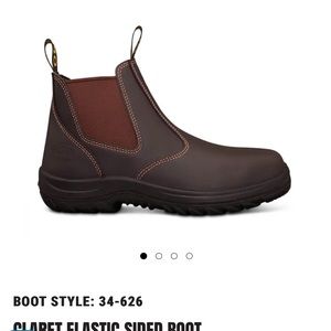 Oliver CLARET combat boots